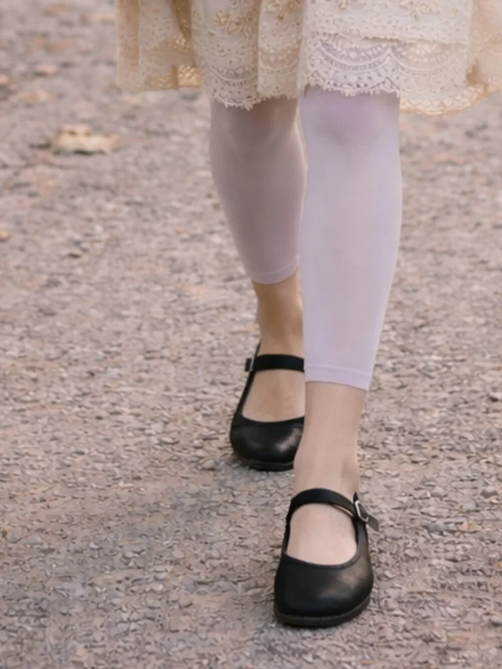 Arche Matte Black Nubuck Leather Mary Jane Unstructured Boho Ballerina Flat